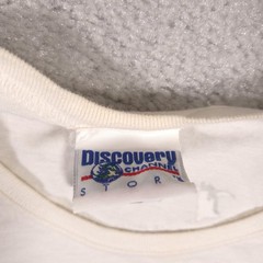 Vintage Discovery Channel Store Shirt Mens Extra Large Penguin Heart Graphic 90s