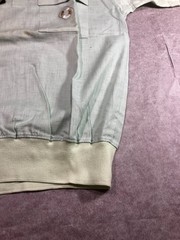 Polo Shirt, ligth green with fitted waist and chest pocket, size M