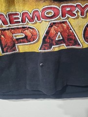 Vintage 90s “In Memory Of” 2PAC Tupac Big Face AOP Rap 2-Sided Men’s T-Shirt XL