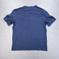 Duluth Tshirt Men’s Medium Blue Tri-Blend Crew Neck Short Sleeve Soft Casual