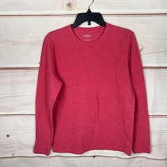 Bonobos Shirt Mens Small Pink Long Sleeve T-Shirt Slim Fit Top Cotton Blend Knit