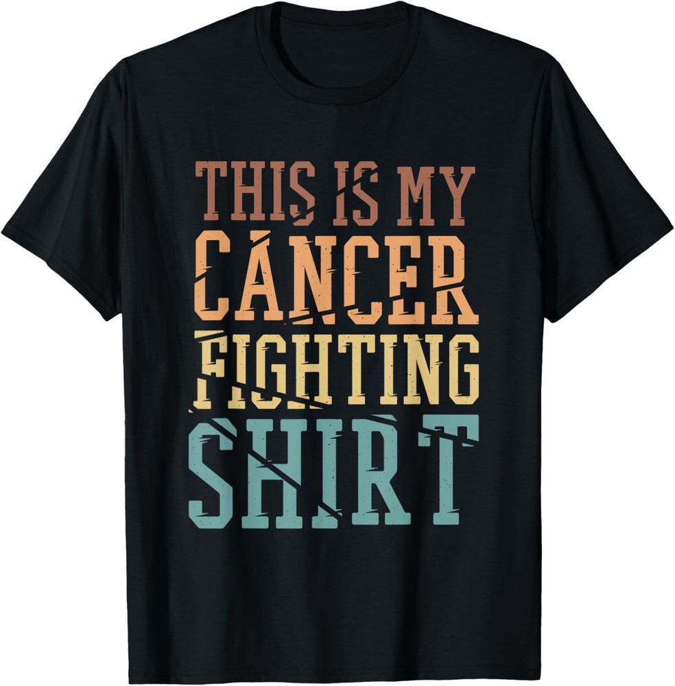 NEW LIMITED This Is My Cancer Fighting Shirt, Cancer Chemo Awareness T-Shirt