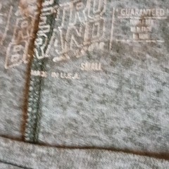 William & Mary Men’s XL Gray College Graphic Logo Crew Neck Cotton T-Shirt