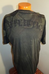 B5 Rare Vintage Affliction Puppet Master God Vs Devil Shirt Men 2XL distressed
