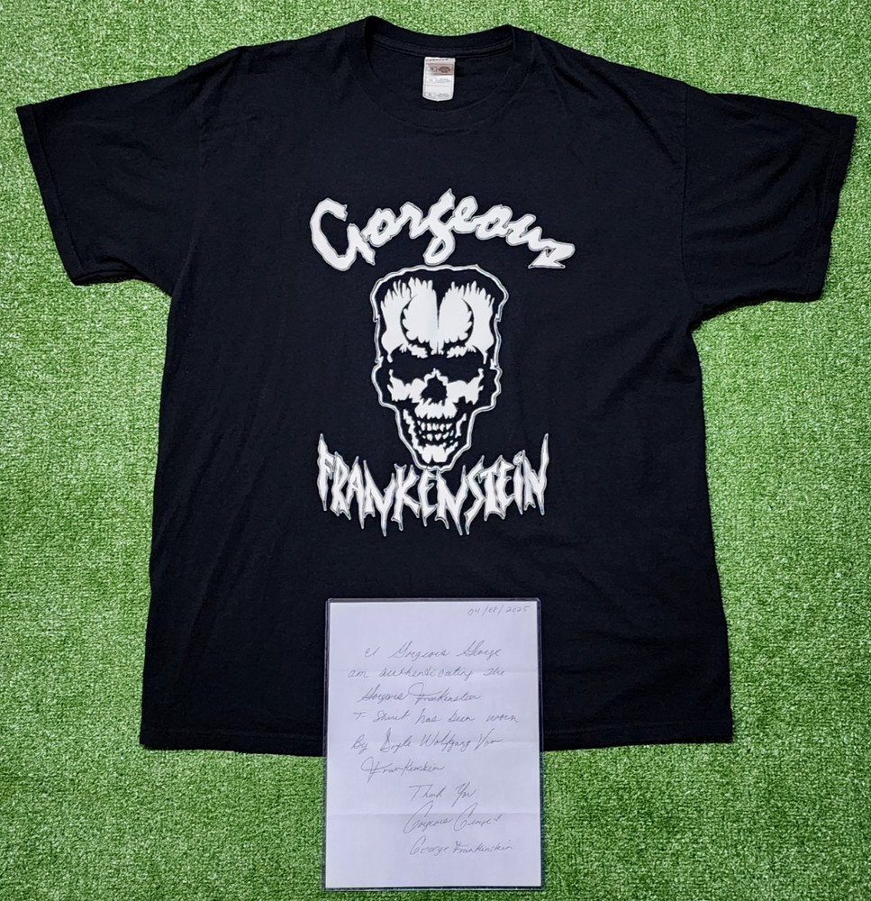 Vintage DOYLE WORN T Shirt Gorgeous Frankenstein w/ LOA & Photo Proof Misfits