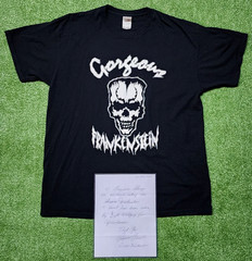 Vintage DOYLE WORN T Shirt Gorgeous Frankenstein w/ LOA & Photo Proof Misfits