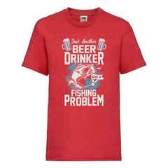 Fishing Beer Drinker Funny Humour Novelty T Shirt Various Colours And Sizes