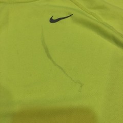 Nike Miler Dri Fit Running Basketball Cross Fit Yellow Mens Size Medium