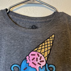 Mark Hoppus Blink 182 Octopus Ice Cream Cone Shirt Large HMNIM Cherry Band BG20