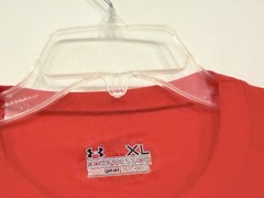 Under Armour HeatGear Men’s Compression Shirt Size XL Red Long Sleeve Top