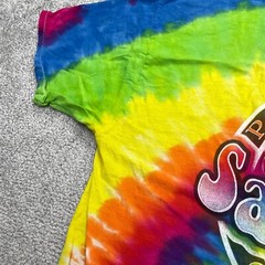 Colortone Tie-Dye Graphic T-Shirt Mens Large Multicolor Crew Neck Cotton Tee