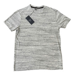 VRST men’s essential pocket silver shadow cotton marble stretch shirt size M NWT