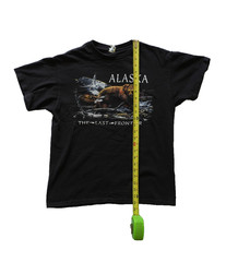 ALASKA -THE-LAST- FRONTIER T-shirt Men’s medium preowned