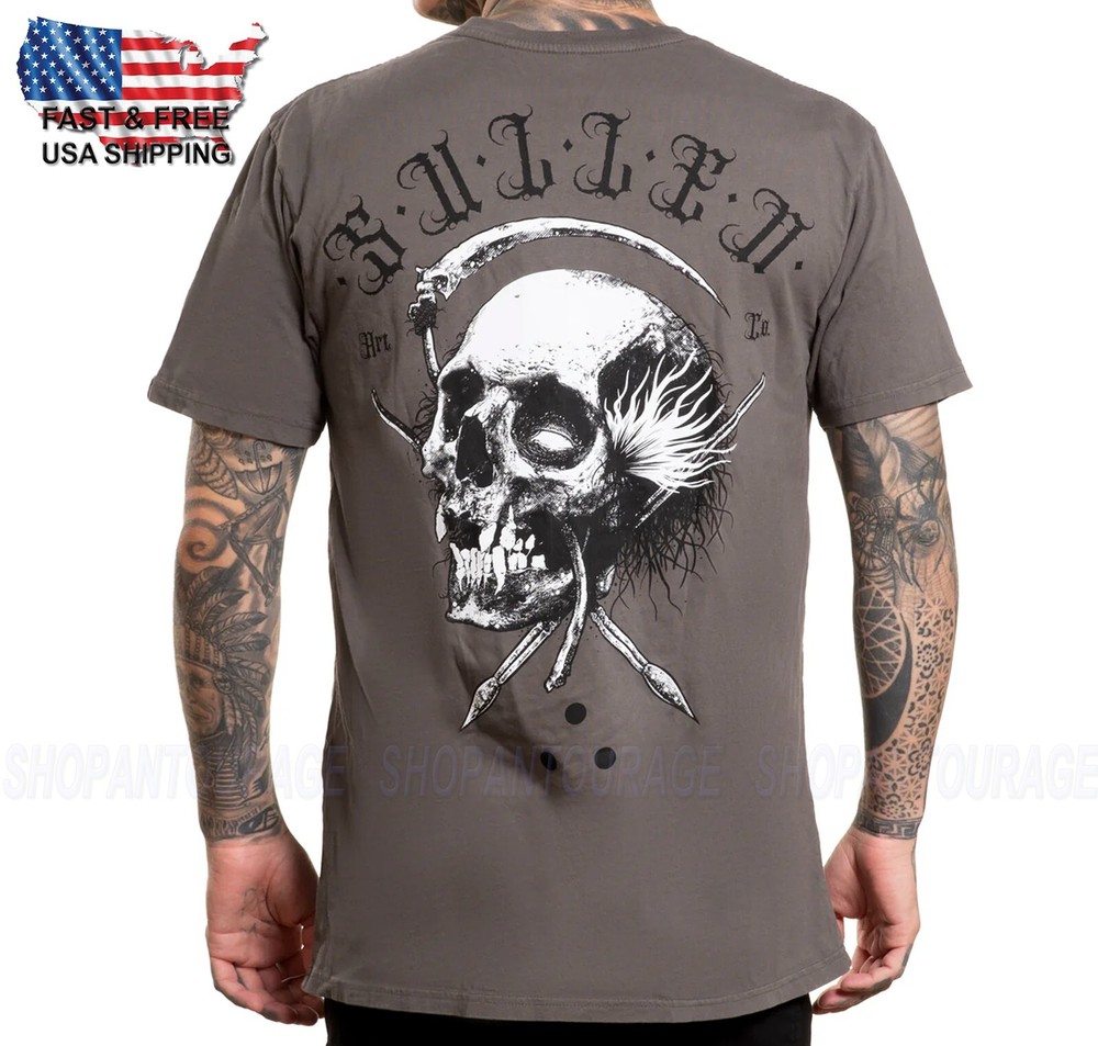 Sullen Art Collective Sickle Premium Fit SCM5155 Short Sleeve T-shirt For Men