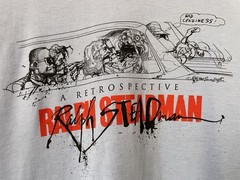 RALPH STEADMAN A Retrospective Gonzo Art T-Shirt Fear & Loathing Medium