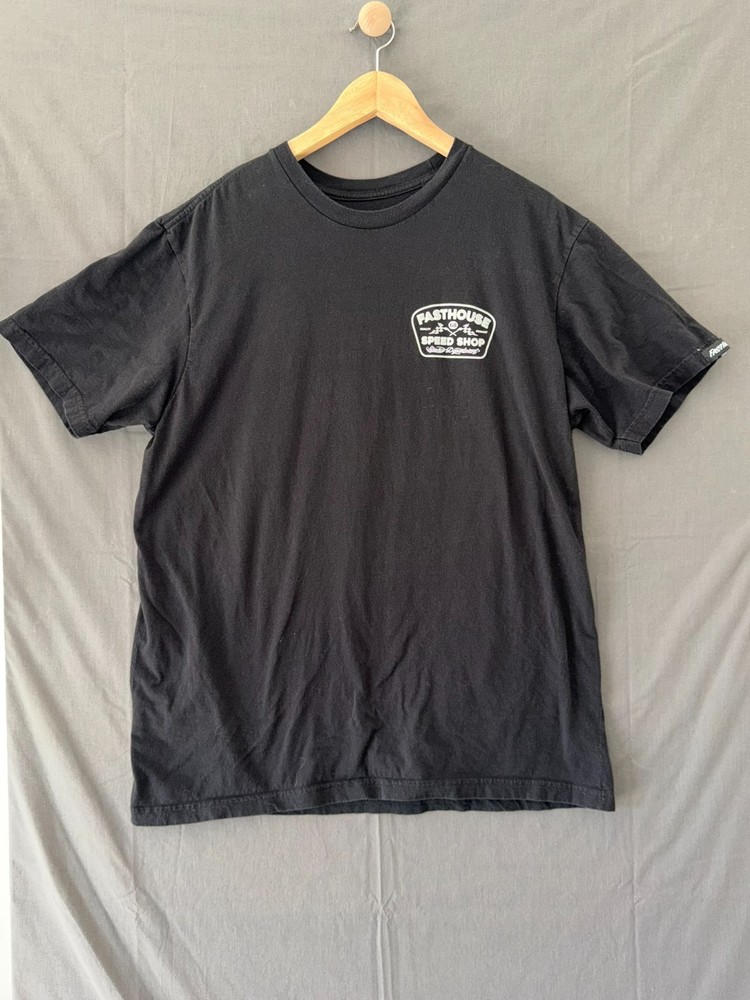 Fasthouse Speed Shop 68 Graphic T‑Shirt XL Black Moto Racing Quality Product