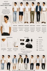 Calvin Klein White V Neck T Shirt Men’s XL Casual Basic Tee