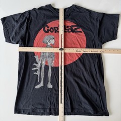 2010 Gorillaz T-Shirt Mens XL Noodle Plastic Beach Tour Music Rock Band Tee