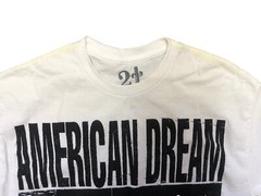 21 Savage Official American Dream Album Flag Portrait T Shirt White M *defect