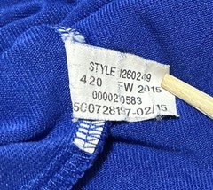 Dahui Blue Performance T-Shirt XL 88/12 Poly Spandex HeatGear Athletic Top