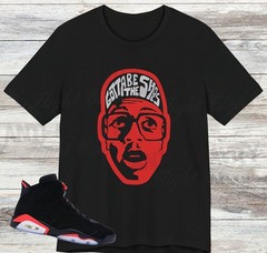 Jordan 6 Reverse Infrared Salesman Shirt, Black Infrared 6