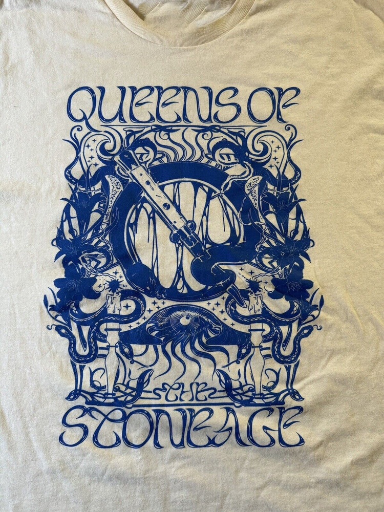 Queens Of The Stone Age End Is Nero Tour 2023 NYC Size S To 5XL T Shirt UR106
