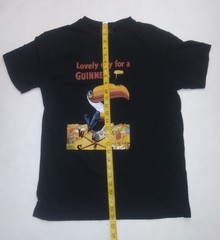 Guinness Black Toucan Graphic T-Shirt Lovely Day For A Guinness Relaxed Men’s M