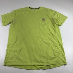 Lot 5 Carhartt Force Workwear T Shirts Men’s Size XLT Tall 104616 Stretch READ!