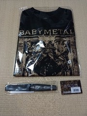 BABYMETAL T-shirt M size THE ONE TEE 2026 Limited GOLD w/ fan & card NEW JP O66