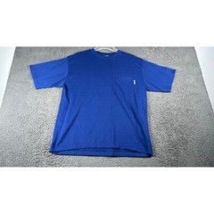 Classic II Men’s Royal Blue Pocket T-Shirt Made in USA XL Casual Cotton Basic T