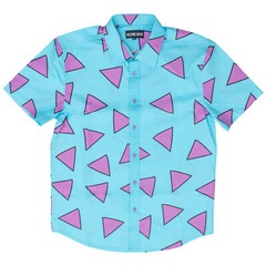 Adult Unisex 90’s Modern Life Button Down Shirt Perfect for Halloween Cosplay