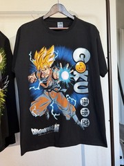 Dragon Ball Z Super Goku Super Sayian Double Sided Anime Thessh T Shirt XXL
