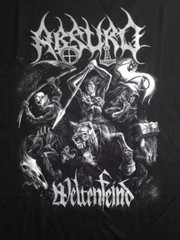 Vtg Absurd Band Gift For Friends Black T-Shirt Cotton All Size S-345XL IA22