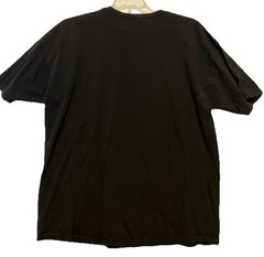 Death Row Records Black T-Shirt Crew Neck Graphic Size XXL Rap Gangsta EUC
