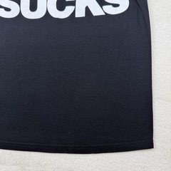 Blink-182 Work Sucks I Know Shirt Mens Medium Black Band Graphic Punk Rock Tee