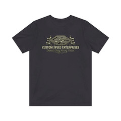 Custom Speed Enterprises Detroit 1966 F/B Vintage Men’s T-Shirt