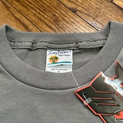 2007 vtg transformers Megatron movie y2k90s t-shirt comic rap hip hop nos gray L