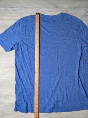 Greg Norman Shark Blue Heather Shorts Sleeve T-Shirt