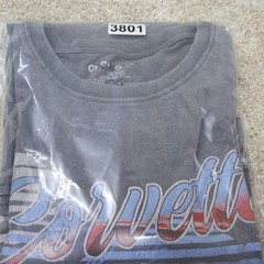 Chemistry Corvette Graphic T Shirt Mens Large Gray C6 Logo (see photo for flaw)