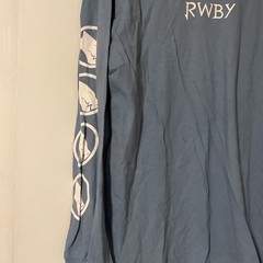 RWBY Rooster Teeth White Fang Long Sleev T Shirt Size M