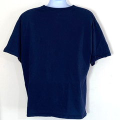 Soffe Shirt Mens Extra Large Blue Vintage US Navy Dad Short Sleeve Cotton