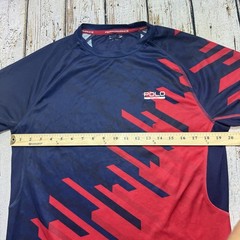 Ralph Lauren Polo Sport Light Weight T Shirt Mens Medium USA Red Blue M