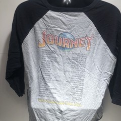 Journey San Francisco Fest Baseball Style Shirt Some Damage As Shown 2014