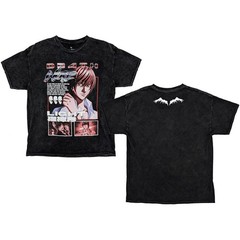 Death Note Light Yagami Magazine Cover Mineral Comfort Colors T-Shirt