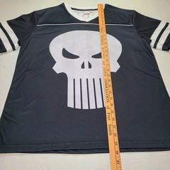 Marvel Punisher Men’s Graphic Football Jersey Size M 2 Sided NWT Free Ship