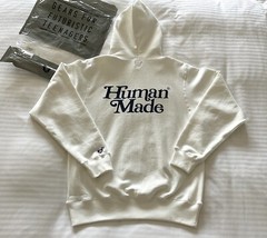 Human Made x Girls Don’t Cry Hoodie White Size XL