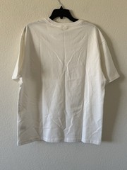 Kenneth Cole Medium 100% Cotton White Knit Pocket Spring T-Shirt NWT $49