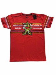 Men’s Bucheli T Shirt,Italian Style,Cotton,Slim Fit,Stretch M…..A10.A