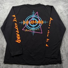 Vintage The Roxx Shirt Mens Large Black Def Leppard Hysteria Rock Band Cotton