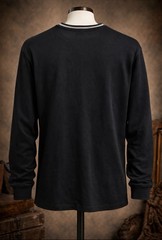 NWT DANIEL CREMIEUX Signature Collection XL Black Men’s Long Sleeve Pullover